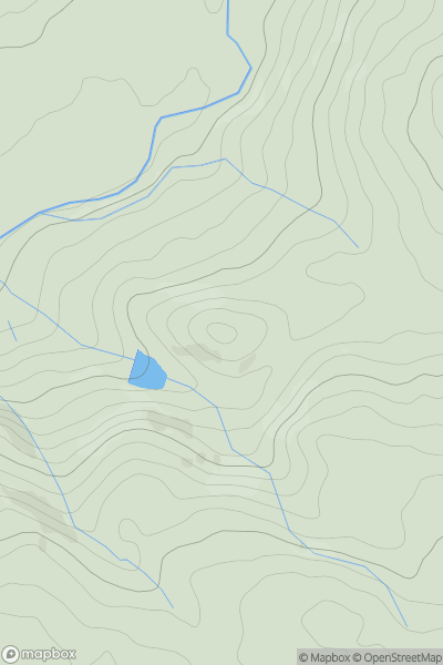 Thumbnail image for Pen y Castell [Neath to Chepstow] showing contour plot for surrounding peak